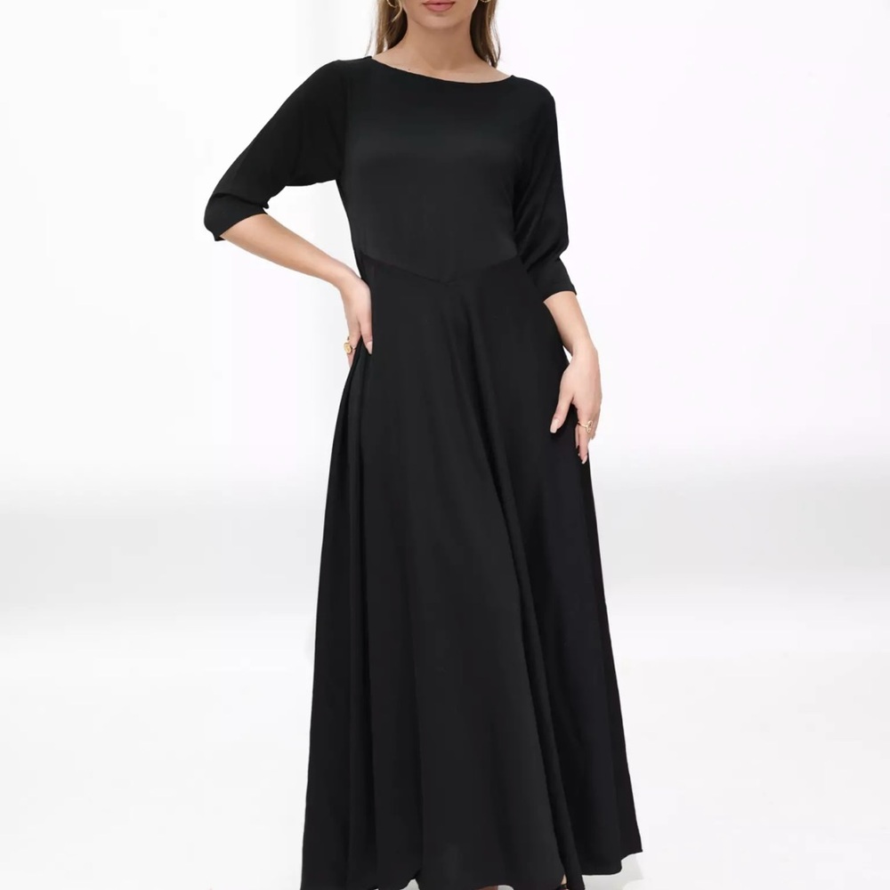 Elegant Black Women's Dress